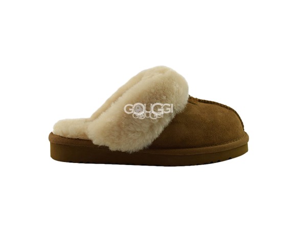 Мужские тапочки MENS Slippers Scufette Chestnut