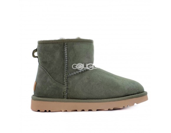 Женские мини угги Mini Khaki