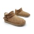 Женские ультра мини угги Ugg Ultra Mini Strap Chestnut