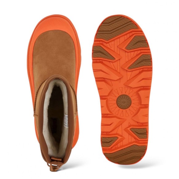 Мужские мини угги с галошами Ugg Mens Classic Mini Weather Hybrid Orange