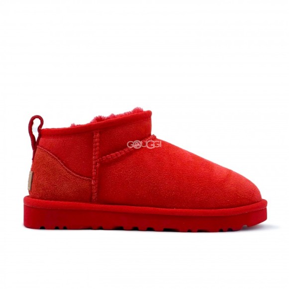 Женские ультра мини угги Ugg Ultra Mini - Samba Red