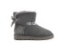 Женские мини угги с бантиками Mini Bailey Bow Grey II
