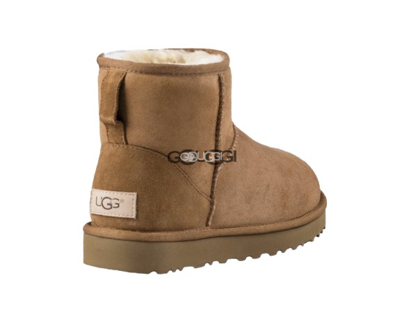 Женские мини угги Classic Mini Chestnut II