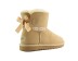 Женские мини угги с бантиками Mini Bailey Bow Sand 