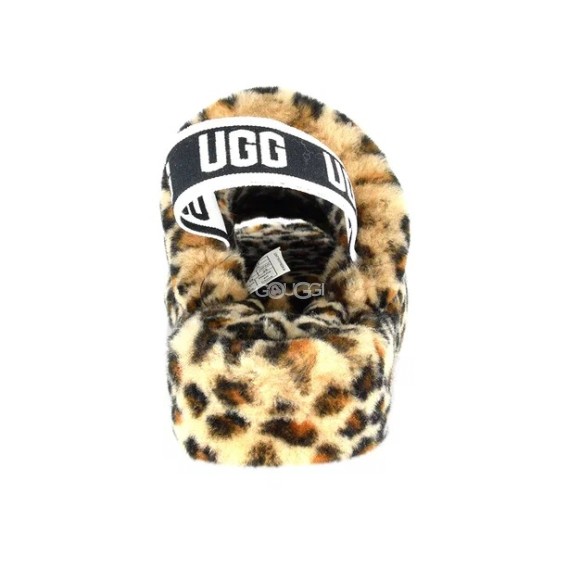 Женские сандалии Ugg Fluff Yeah Slide Leopard