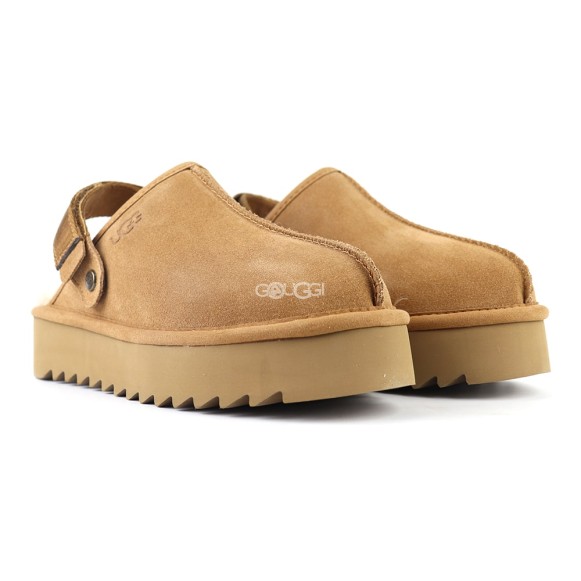 Женские сандалии Goldenstar Clog Platform Chestnut
