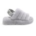 Женские сандалии Ugg Fluff Yeah Slide Light Grey