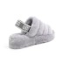 Женские сандалии Ugg Fluff Yeah Slide Light Grey