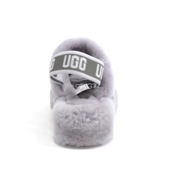 Женские сандалии Ugg Fluff Yeah Slide Light Grey