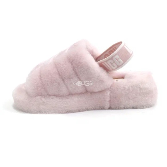 Женские сандалии Ugg Fluff Yeah Slide Light Pink