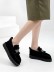 Женские слипоны Ugg Classic Fat Ding Slip On Black