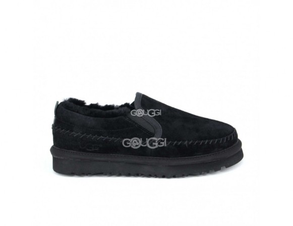 Женские слипоны Stitch Black