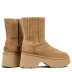 Женские угги на платформе Ugg Classic Twin Seam New Heights Chestnut
