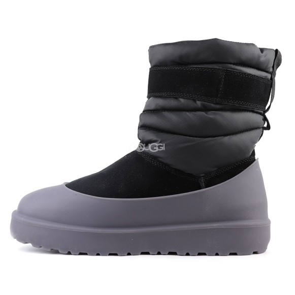 Женские коротки угги Ugg Classic Short Pull-on Weather Black