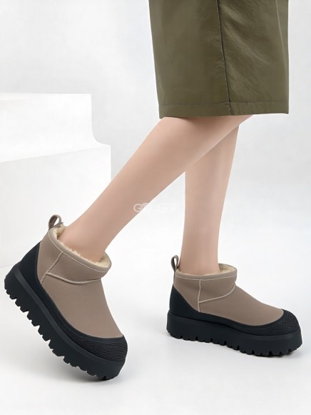 Женские ультра мини угги Ugg Ultra Mini Hybrid Smoke