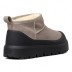 Женские ультра мини угги Ugg Ultra Mini Hybrid Smoke
