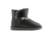 Женские мини угги с пуговицей Bailey Button Mini Metallic Grey
