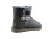 Женские мини угги с пуговицей Bailey Button Mini Metallic Grey