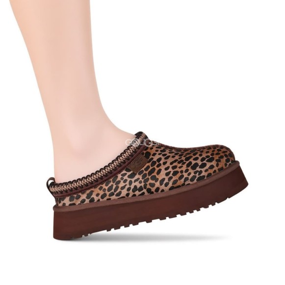 Женские слипоны на платформе Tazz Caspian Burnt Cedar