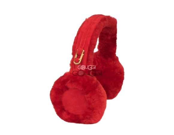 Меховые наушники Earmuff Red