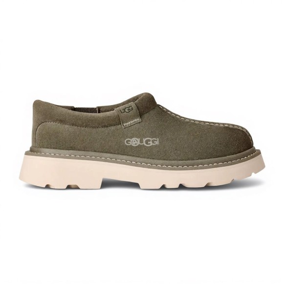 Мужские слипоны Ugg Mens Tasman Lug Moss Green Ceramic