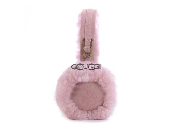 Меховые наушники Earmuff Sequins Pink
