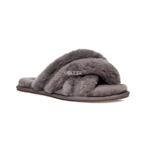 Женские тапочки Ugg Slippers Scuffita Grey