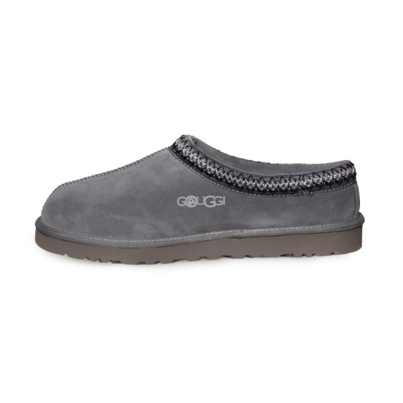 Мужские слипоны Man`s Tasman Slippers Dark Grey