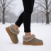 Женские слипоны на платформе Ugg Platform Tazzelle Moss Green