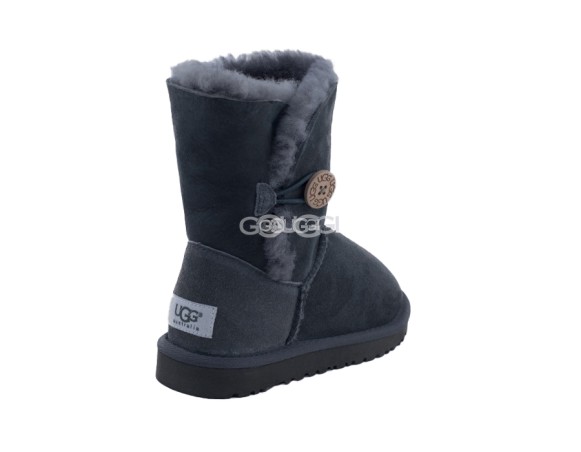 Детские угги с пуговицей Kids Bailey Button Grey