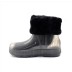 Женские прозрачные короткие угги Ugg Drizlita Clear Boot Black