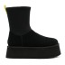 Женские вязаные угги UGG Classic Dipper Black