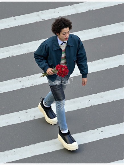 Мужские слипоны Mens Tasman Weather Hybrid - Black / Birch