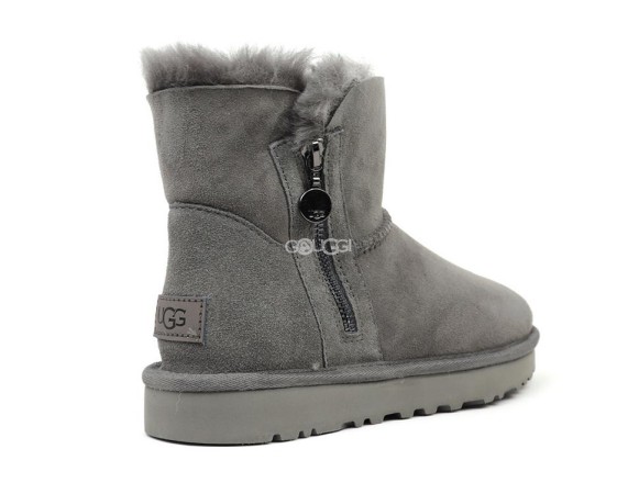 Женские угги на молнии Bailey Zip Mini Grey