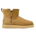 Женские угги на молнии Classic Zip Mini Suede Boot 